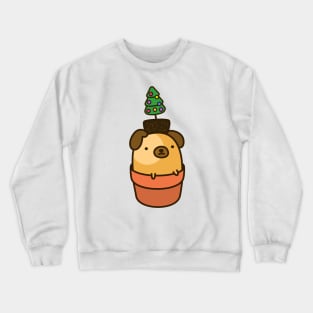 Sprout the pug - Holiday Crewneck Sweatshirt